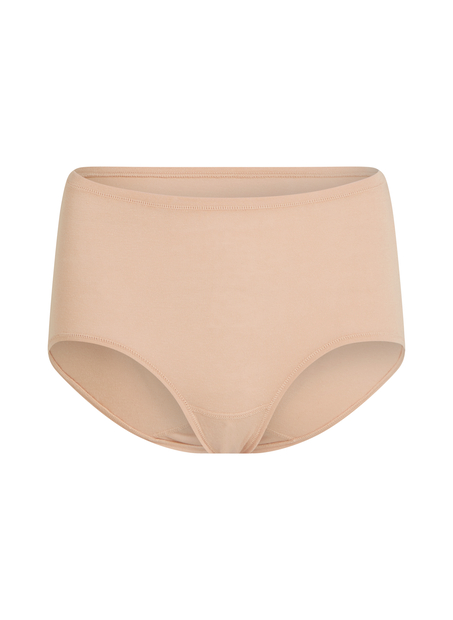 Mid Waisted Knickers Superslip, Beige