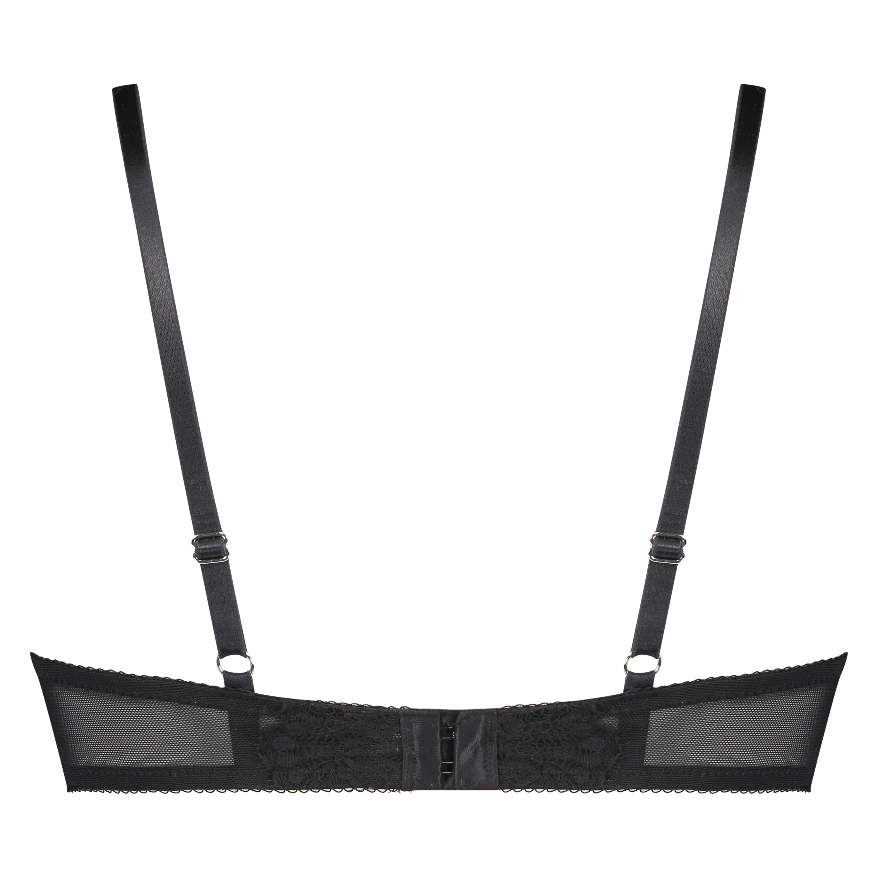 Ingrid Padded Push-up Underwired Bra, Black, main