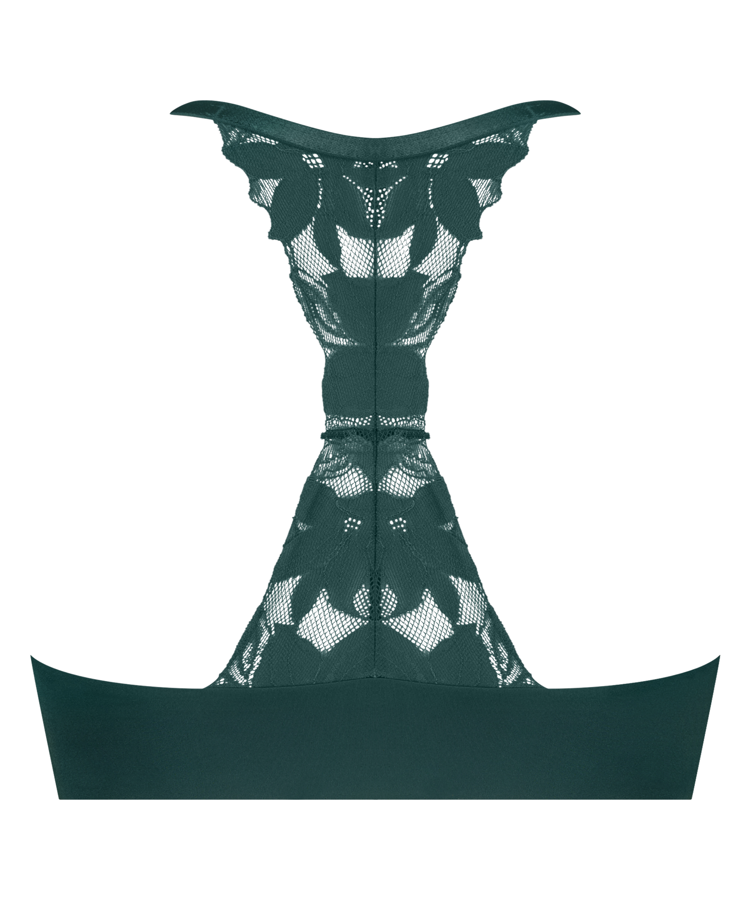 Lana Padded Underwired Push-Up Bra, Green, main