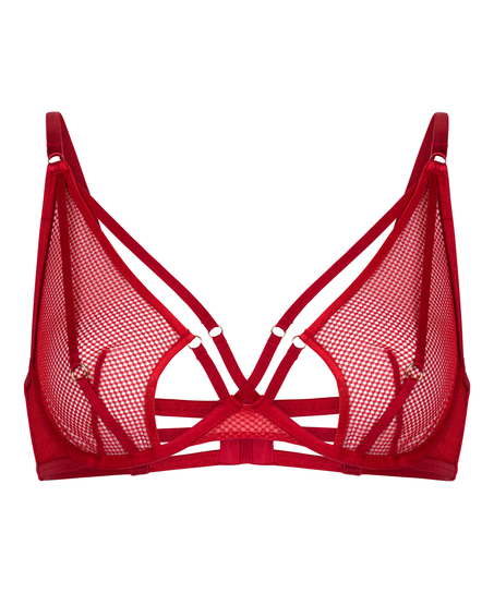 Rhys Non-Padded Underwired Bra, Red