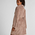 Robe Fluffy Fleece, Beige