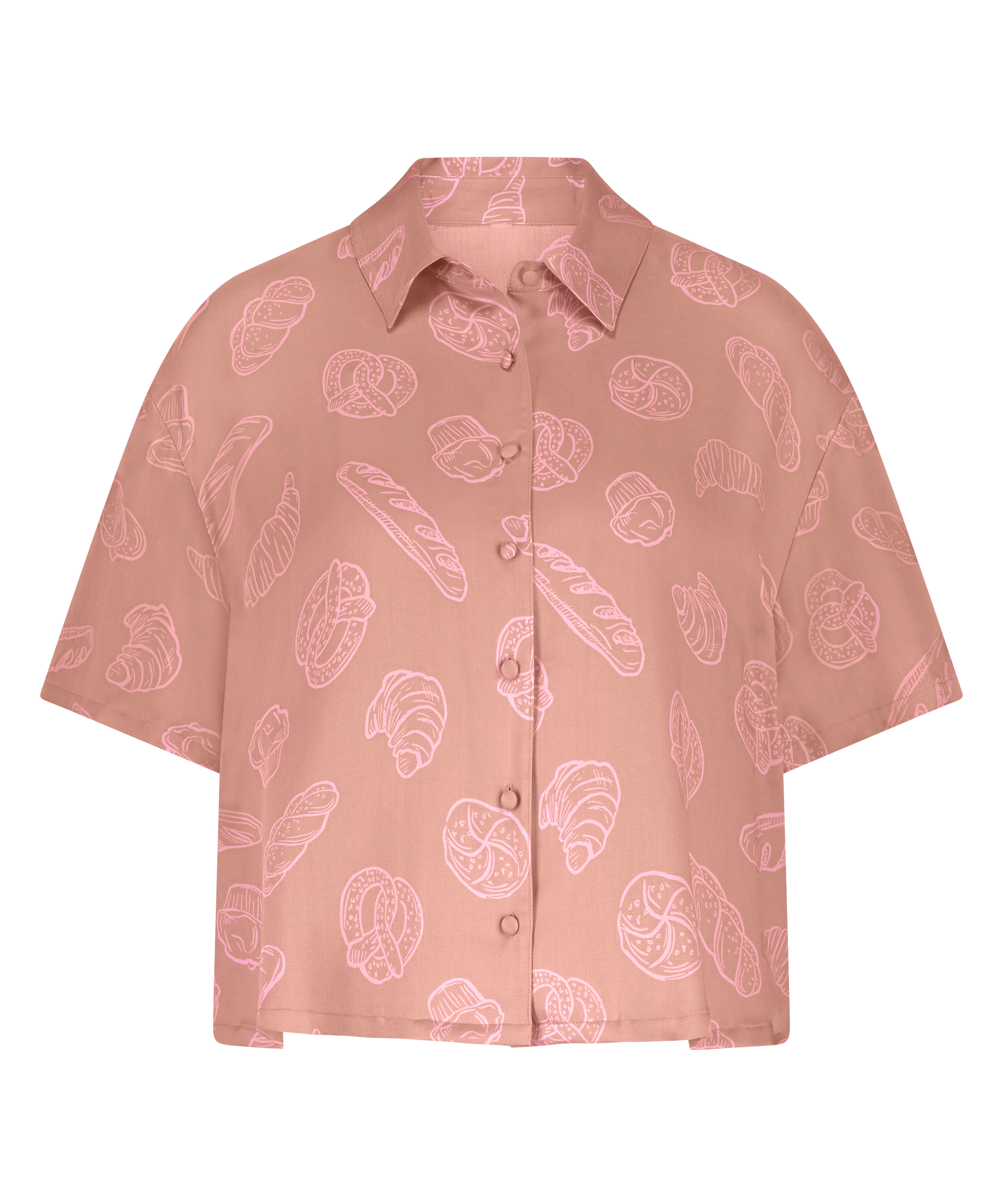 Pyjama Top, Beige, main