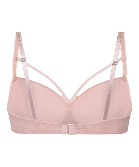 Isadora Padded Underwired Bra, Pink
