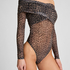 Keisha Leopard Body, Black