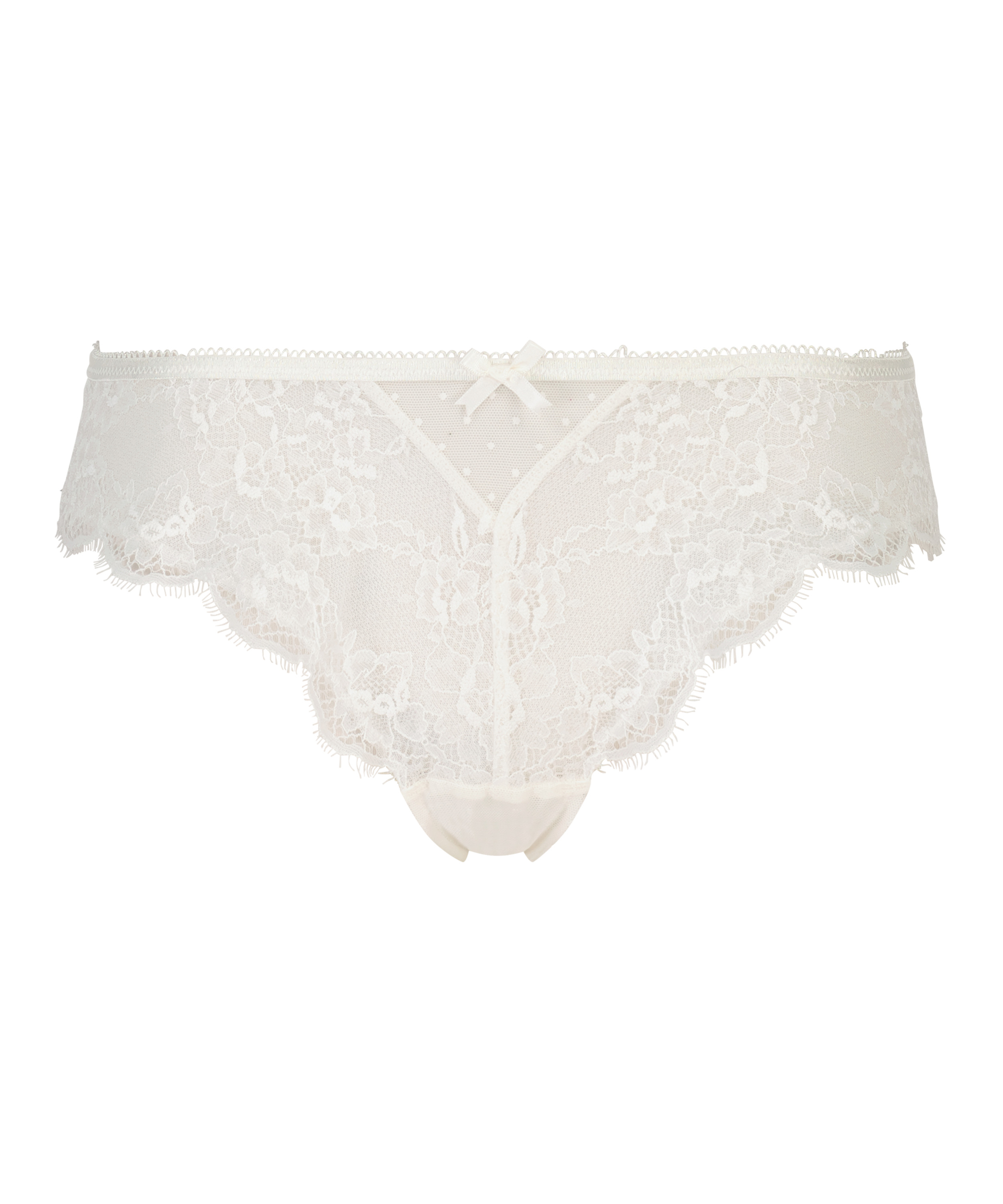 Jolie Brazilian Knickers, White, main