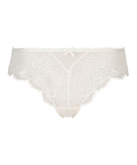 Jolie Brazilian Knickers, White