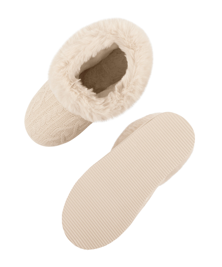 Slippers Saar, White