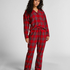 Flannel Pyjama Pants, Red