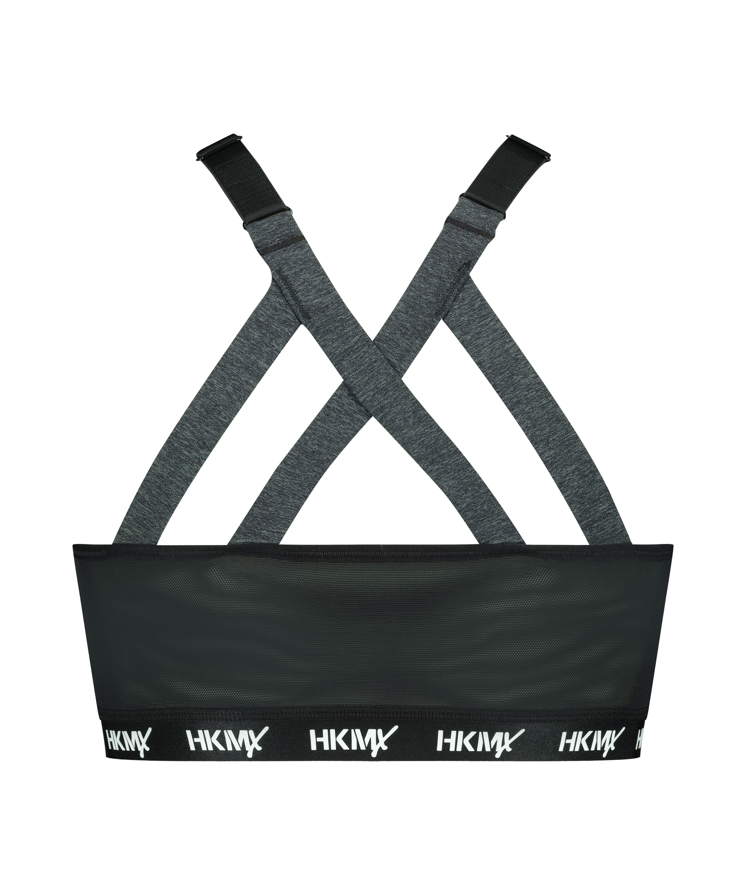 HKMX Sports bra The Pro Level 3, Gray, main