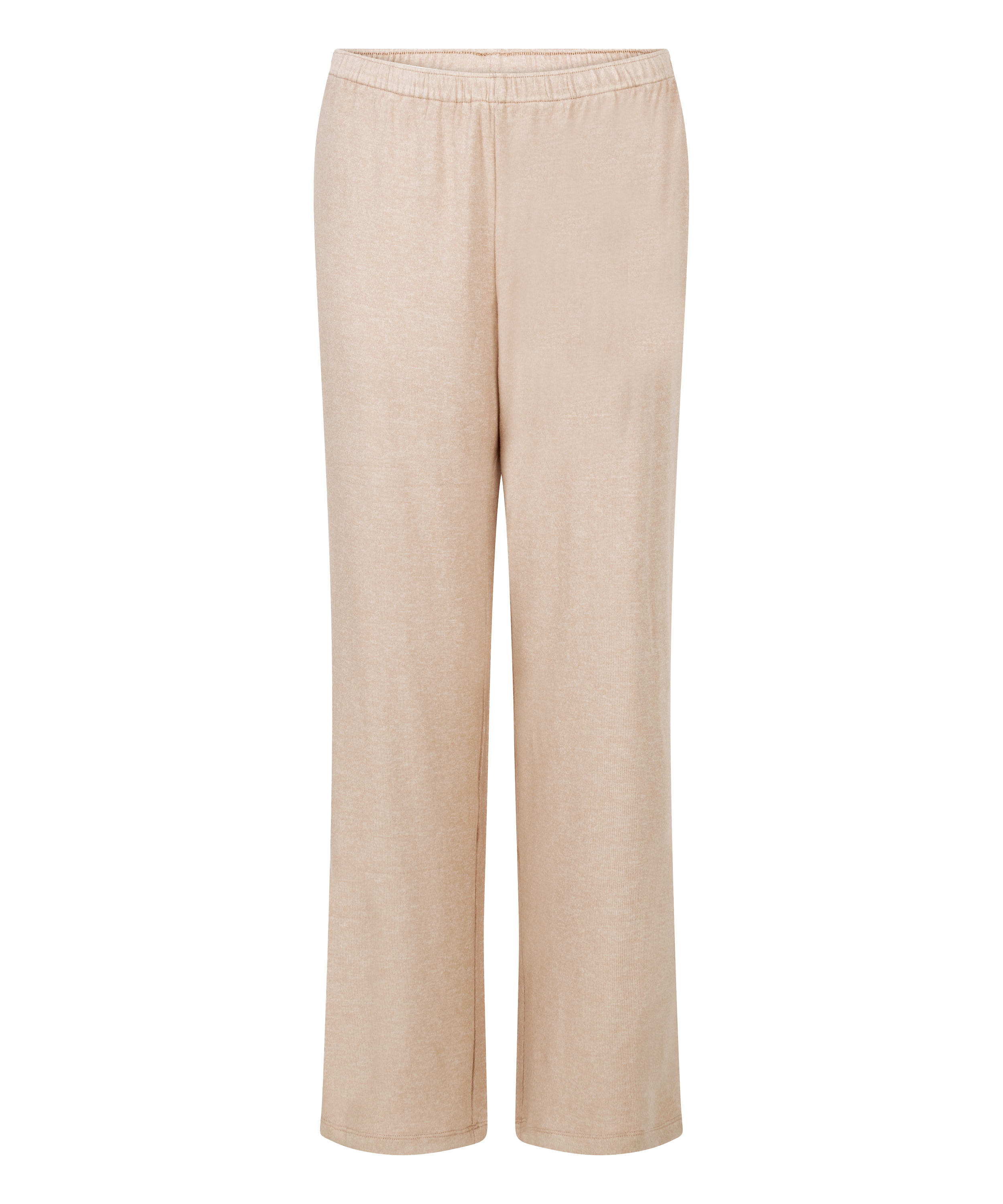 Brushed Jersey Trousers, Beige, main