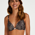 Theresa Padded Underwired Push-Up Bra, Gray