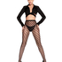 Tights Fishnet Hearts, Black