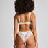 Caro Highleg Brazilian, White