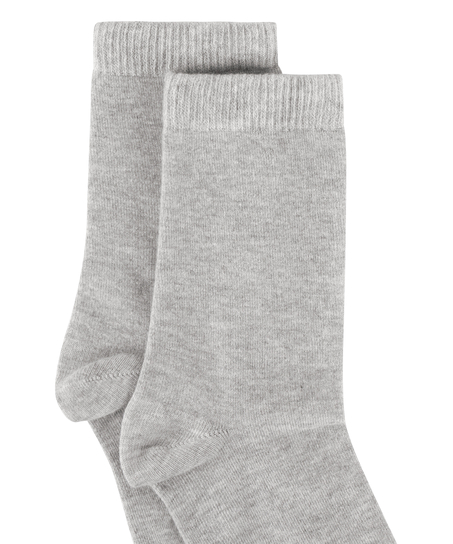 Modal Crew Socks, Gray