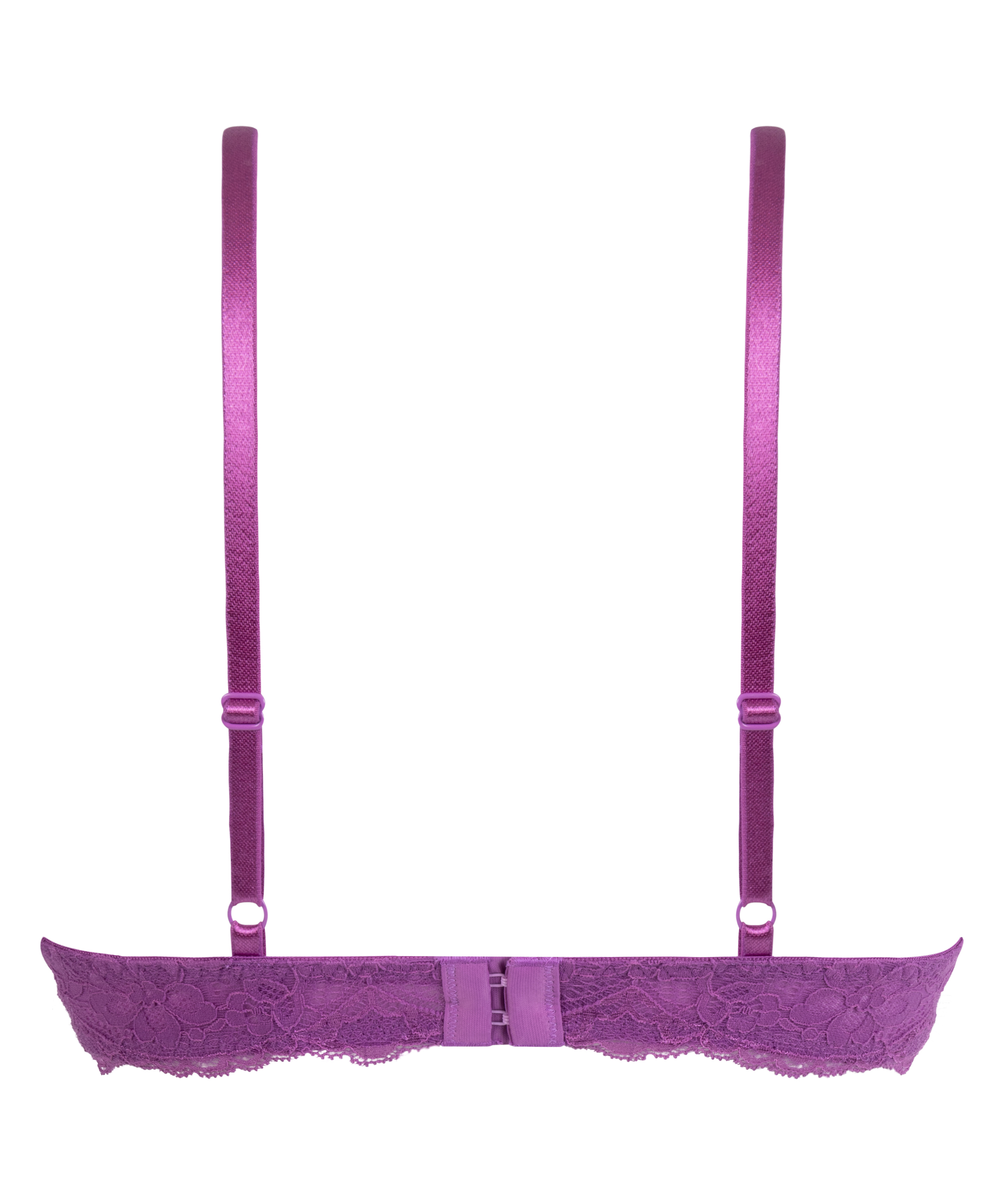 Marine Padded Push-Up Underwired Bra, Purple, main