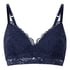Andrea Padded Non-Wired Bra, Blue