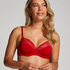 Sophie Non-Padded Underwired Bra, Red