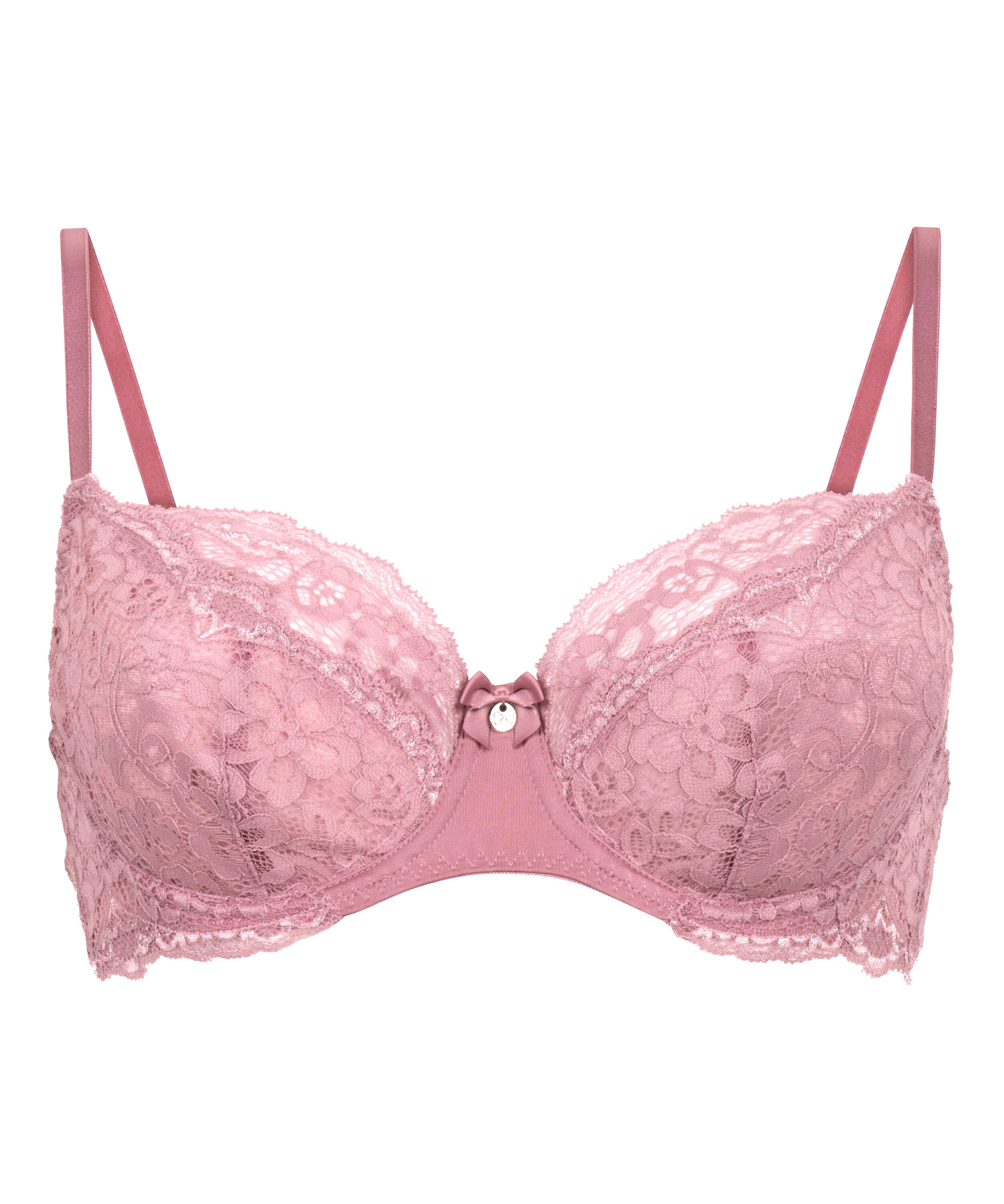 Marine Non-Padded Underwired Bra, Pink