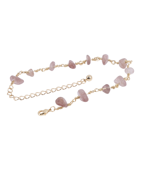 Stone Bracelet, Pink