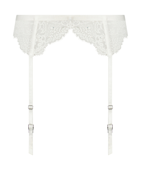 Tuppence Suspenders, White