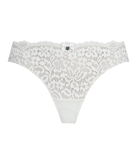 Marine Thong, White