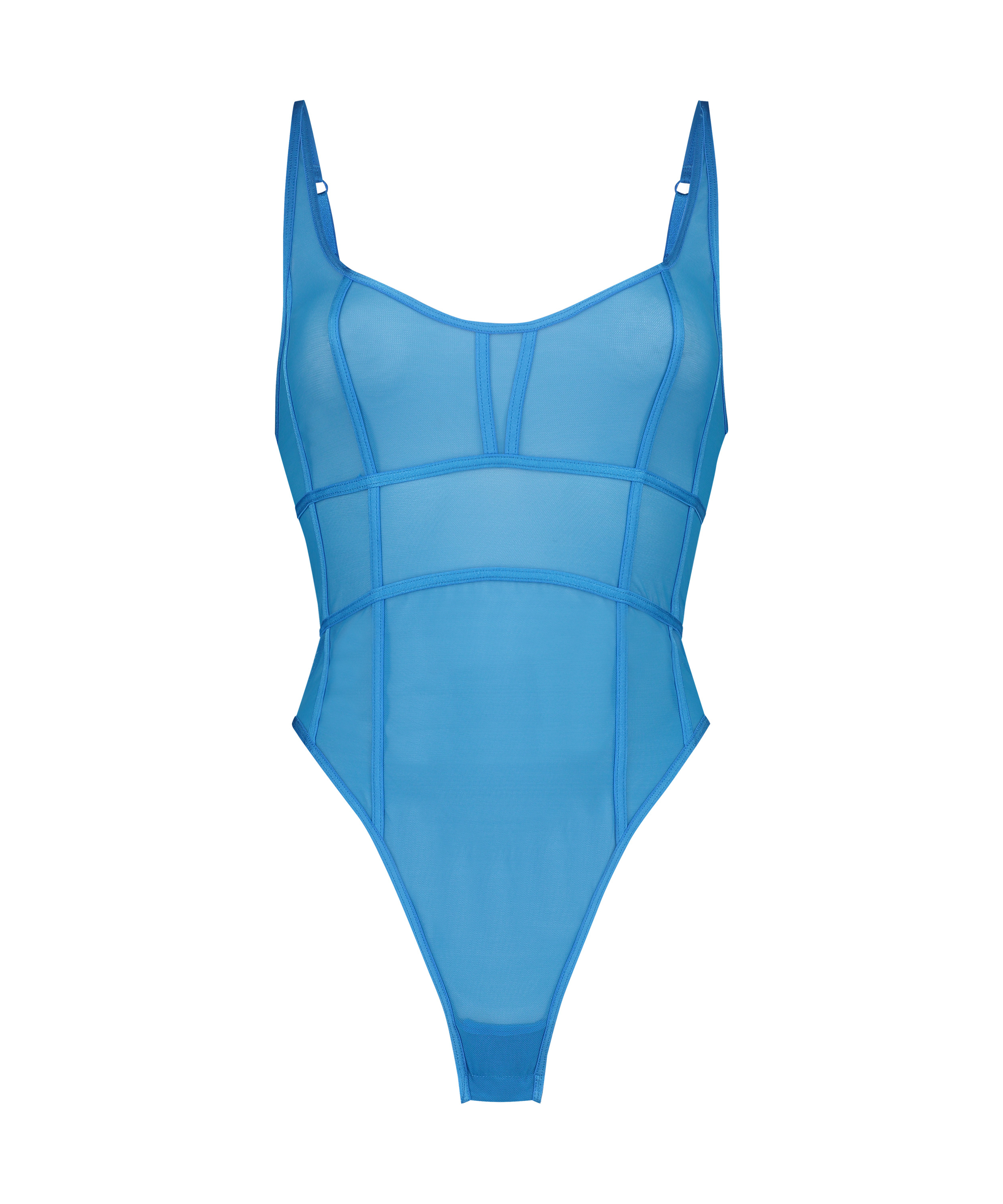 Sexy Mesh Body, Blue, main