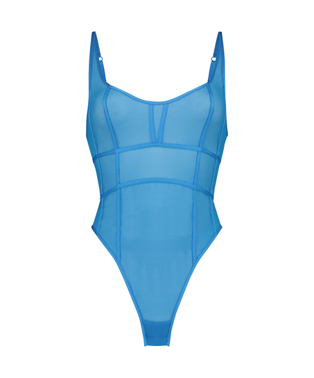 Sexy Mesh Body, Blue