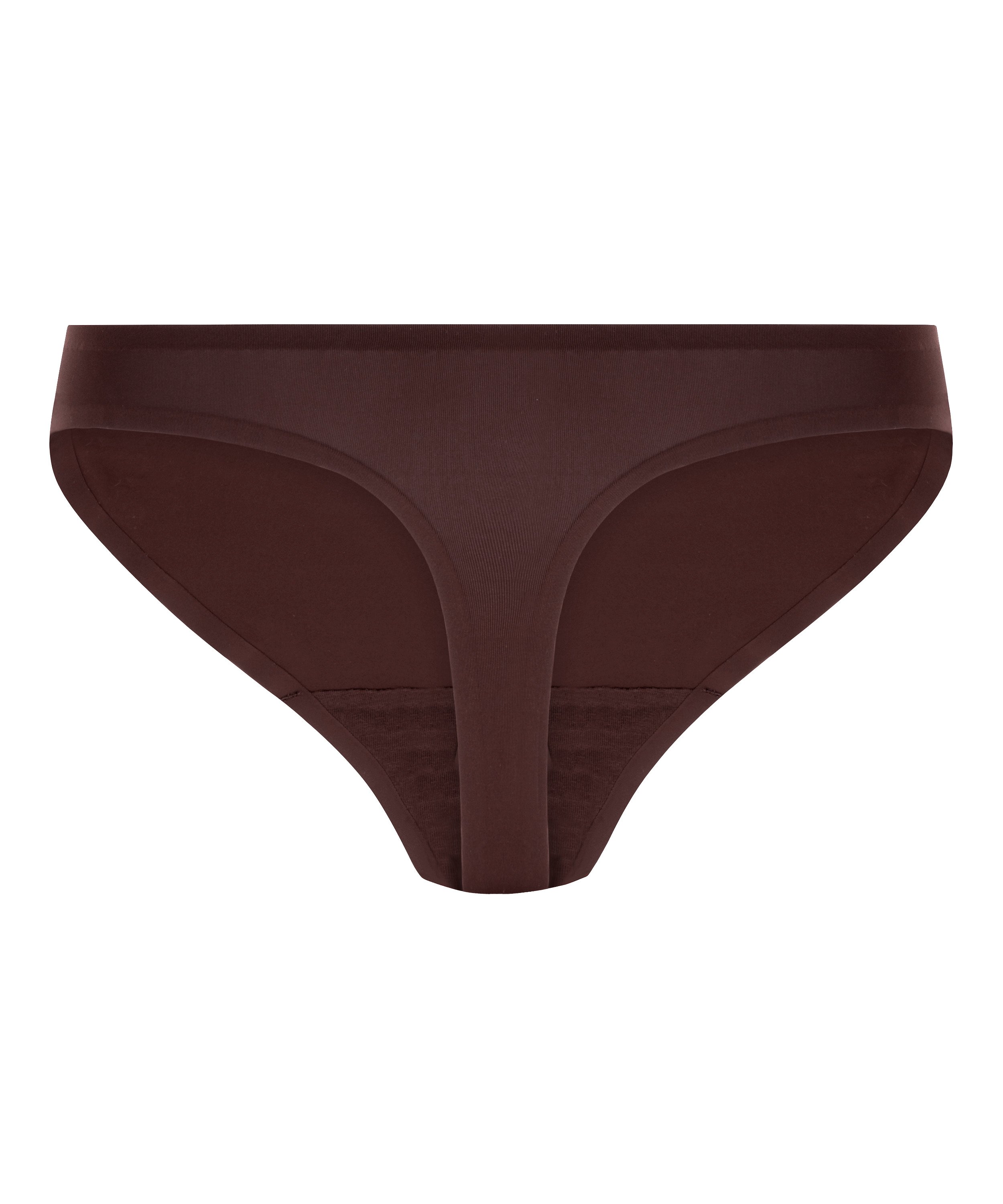 Invisible thong basic, Brown, main