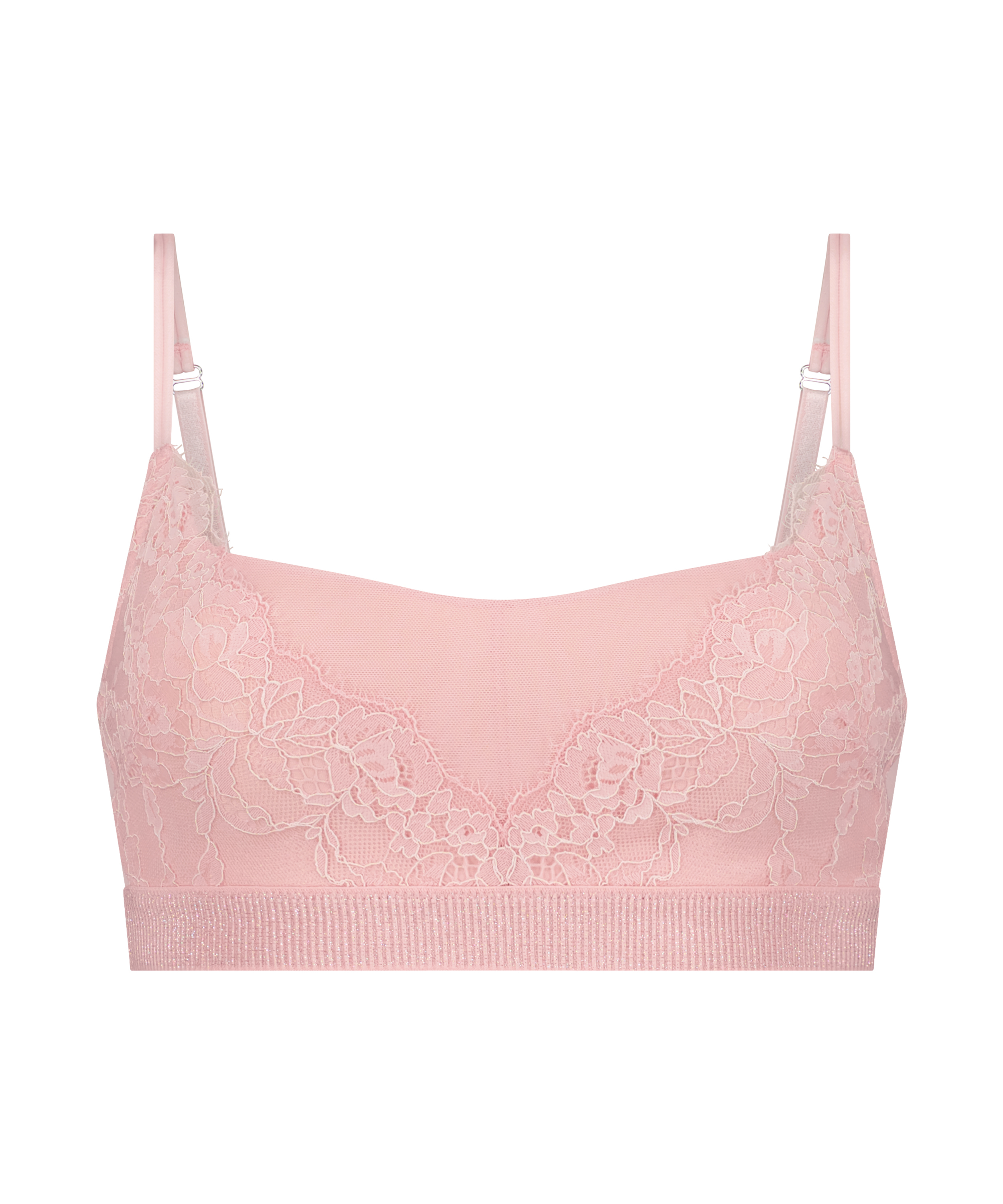 Bella Padded Non-Underwired Bra Kim Petras, Pink, main
