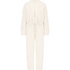 Fleece Onesie, White