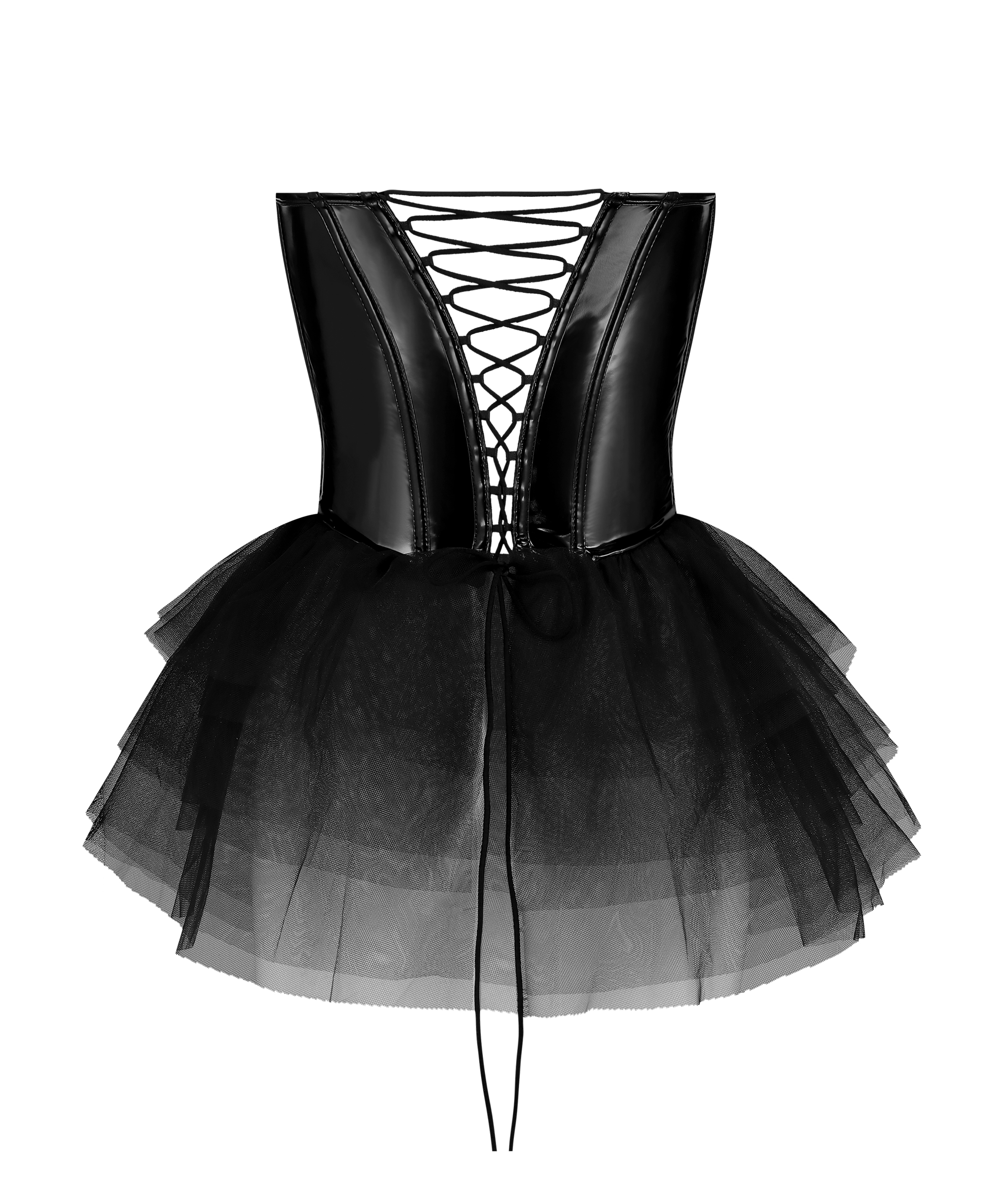Private Tutu Corset, Black, main