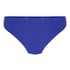 Lace Back Invisible Thong, Blue