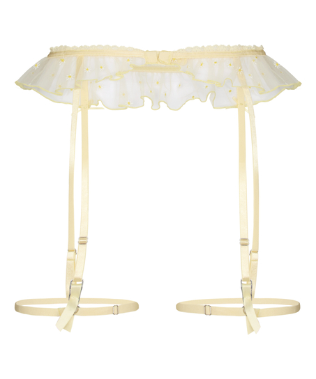 Suspenderbelt Flora, Yellow