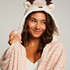 Reindeer cuddly blanket, Pink