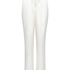 Satin Pinstripe Trousers, White