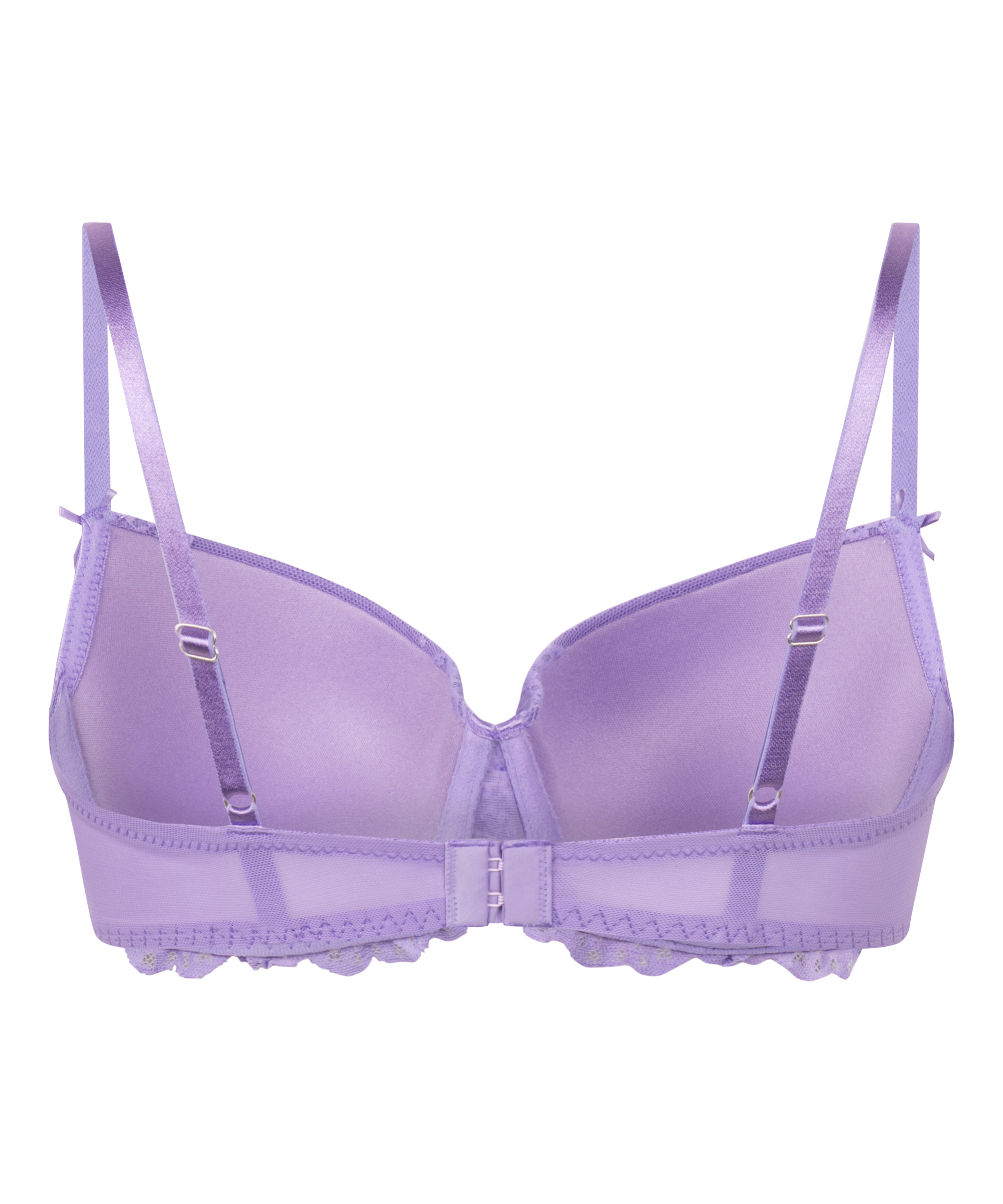 Posie Padded Underwired Bra, Purple, main