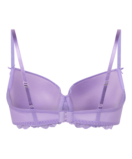 Posie Padded Underwired Bra, Purple