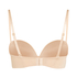 Padded Underwired Strapless Maximizer Bra, Beige