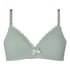 Lola Padded Non-Wired Bra, Green