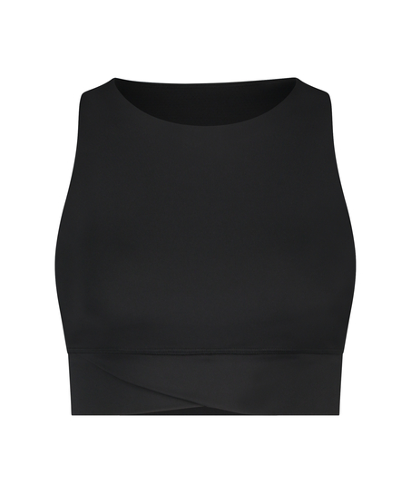 HKMX Sports Bra Level 1, Black