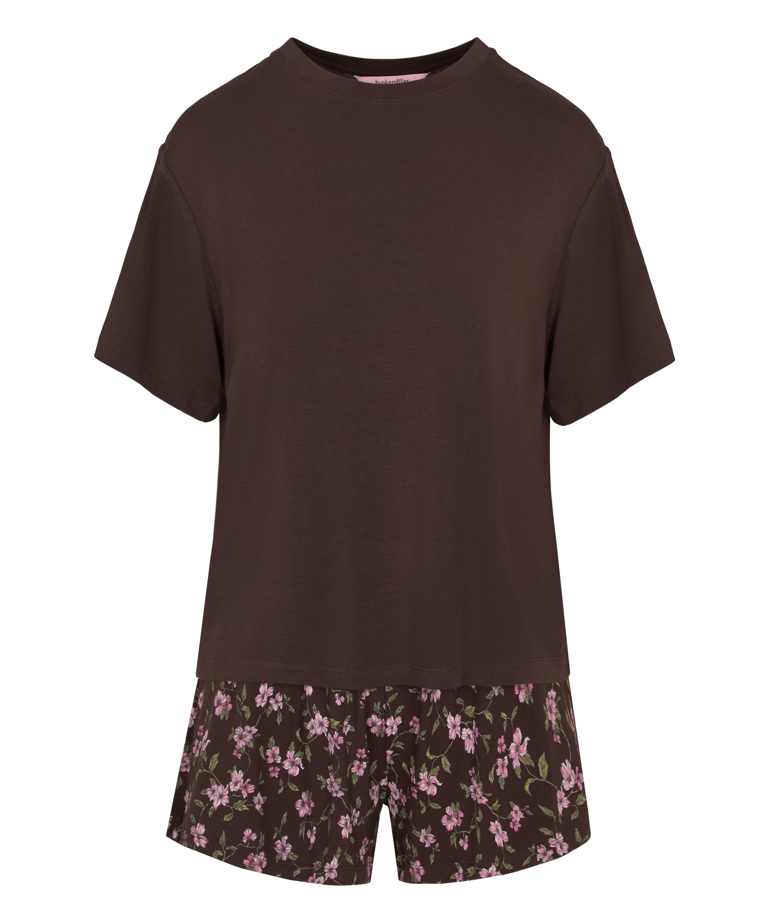 Pyjama Set Loose, Brown