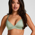 Mona padded non-underwired bra, Green
