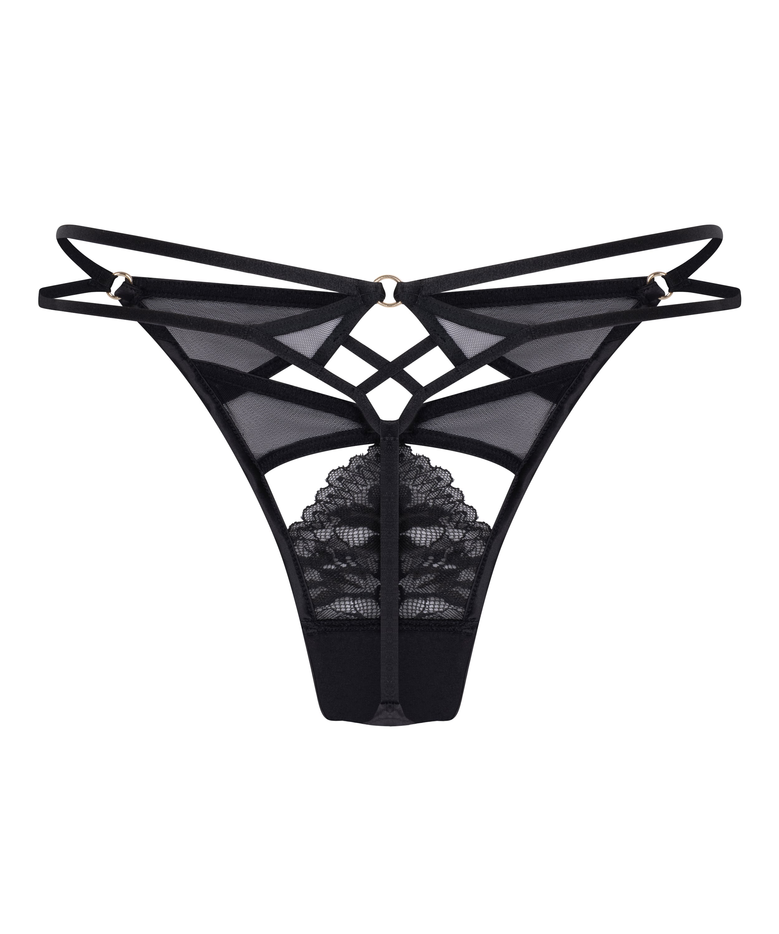 Amel Highleg Thong , Black, main