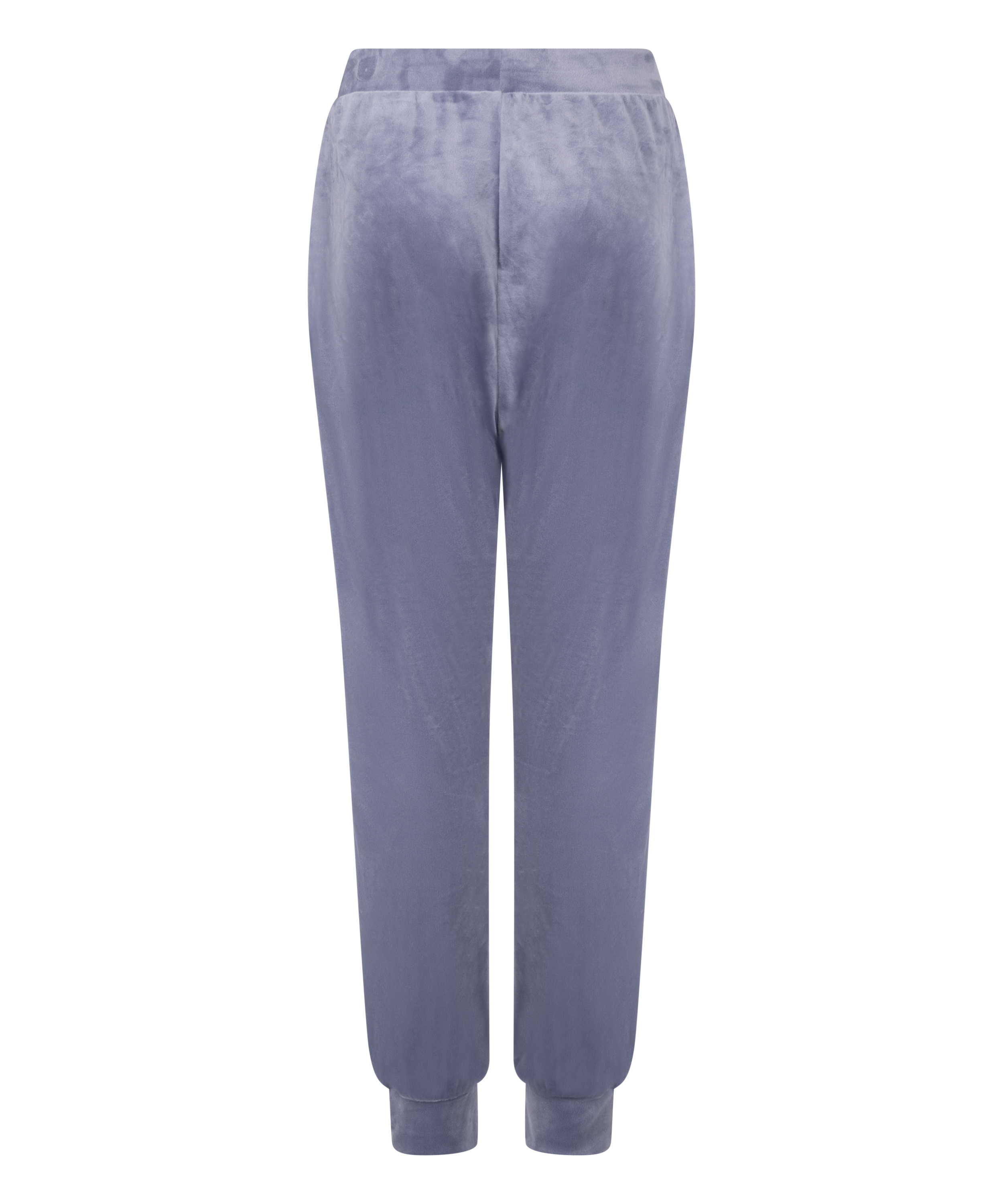 Velours Jogging Pants, Blue, main