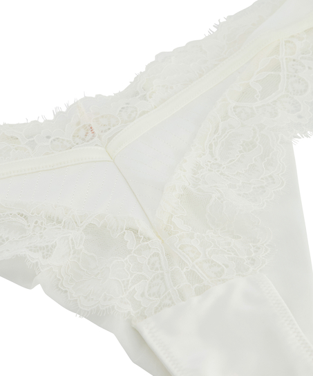 Erika High Leg Brazilian, White