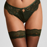 Stay Ups 15 Denier Lace, Green