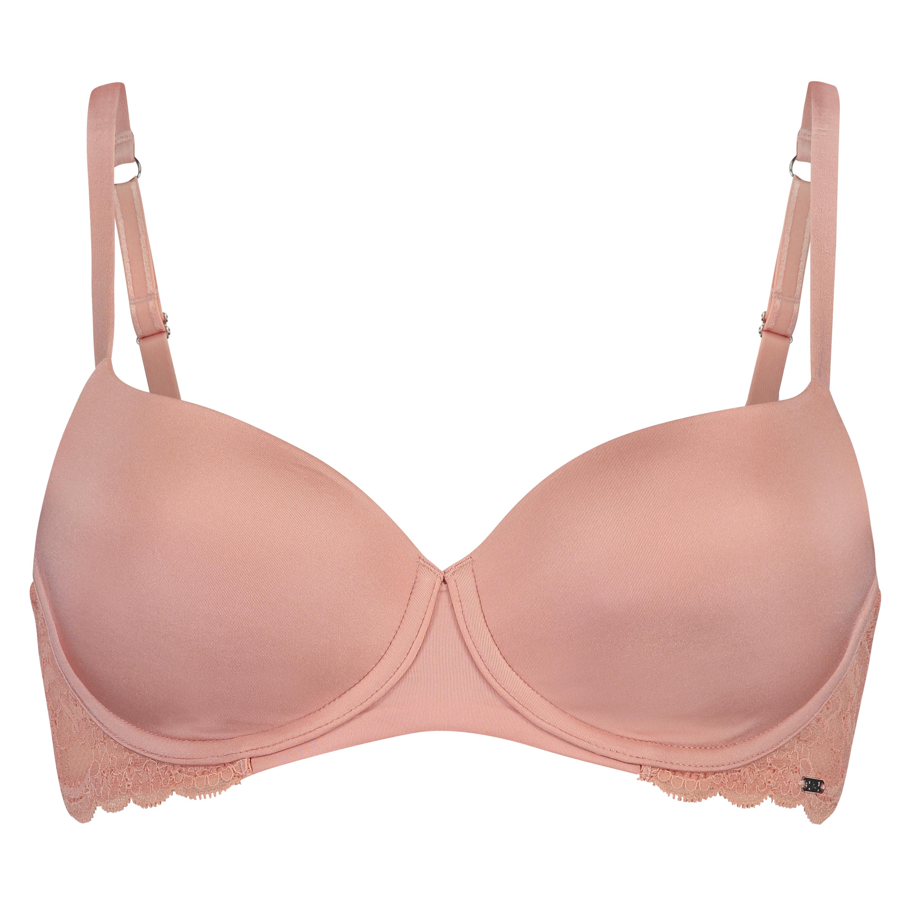 Angie Padded Underwired Bra, One & Only, Pink, main