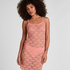 Slipdress Allover Lace, Pink
