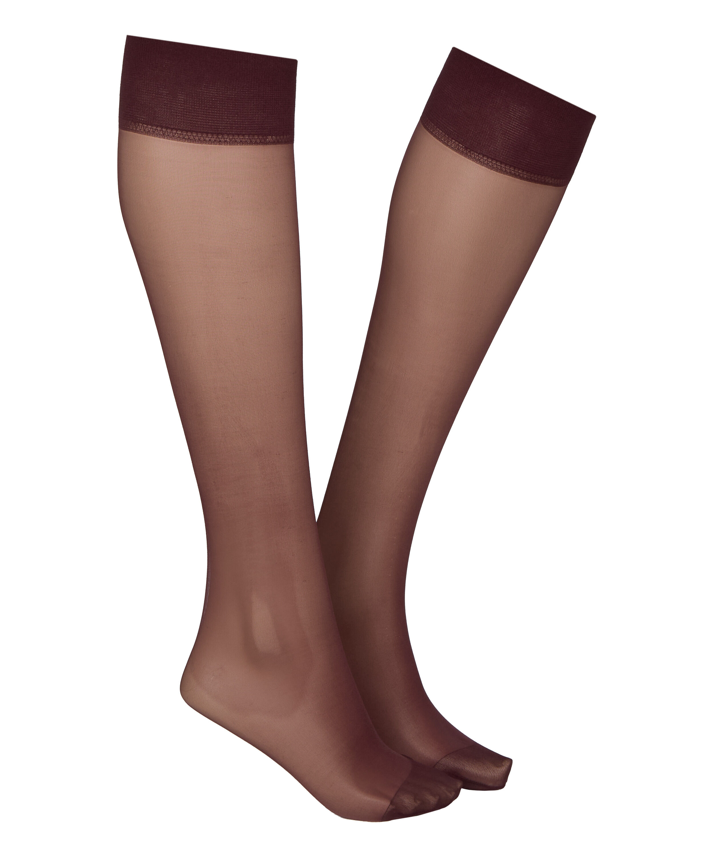 Sheer Socks Back Seam, Purple