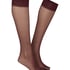 Sheer Socks Back Seam, Purple